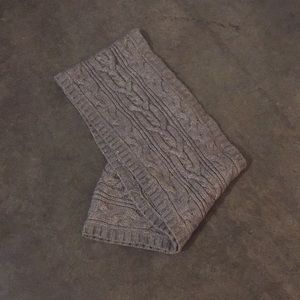 Grey sparkly infinity scarf